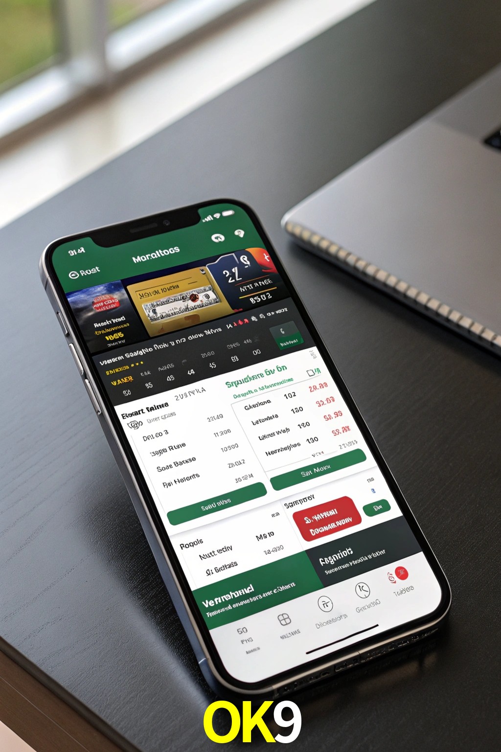 Baixe o aplicativo OK9 para jogar a qualquer momento